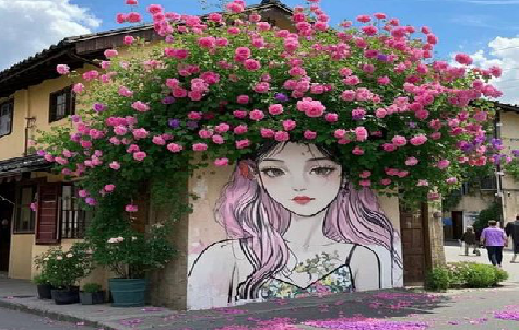 孟连怎么设计网红打卡墙绘