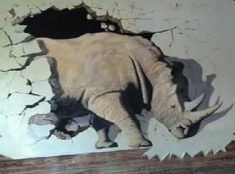 孟连在墙绘中，如何绘制3D效果？