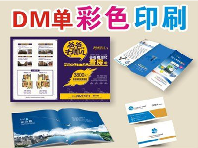 孟连单页印刷，色彩搭配简单。