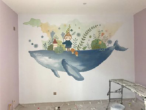 孟连手绘墙的特点及优势。